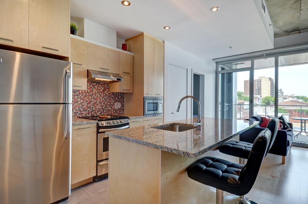Апартаменты Les Immeubles Charlevoix - Le 760-605 Квебек Номер фото
