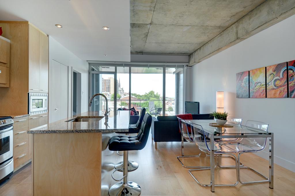 Апартаменты Les Immeubles Charlevoix - Le 760-605 Квебек Экстерьер фото